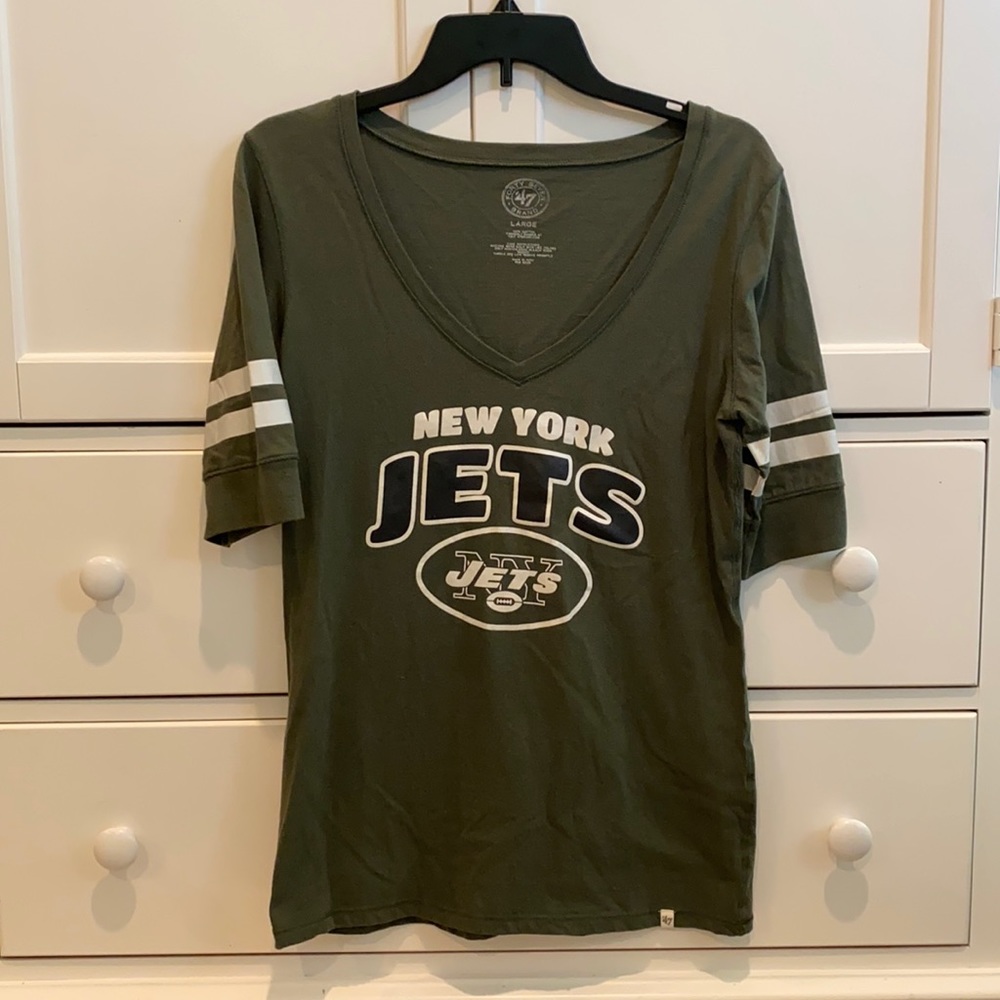 New York Jets women’s v-neck shirt